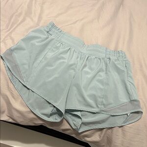 lululemon athletica Light Blue Athletic Shorts
